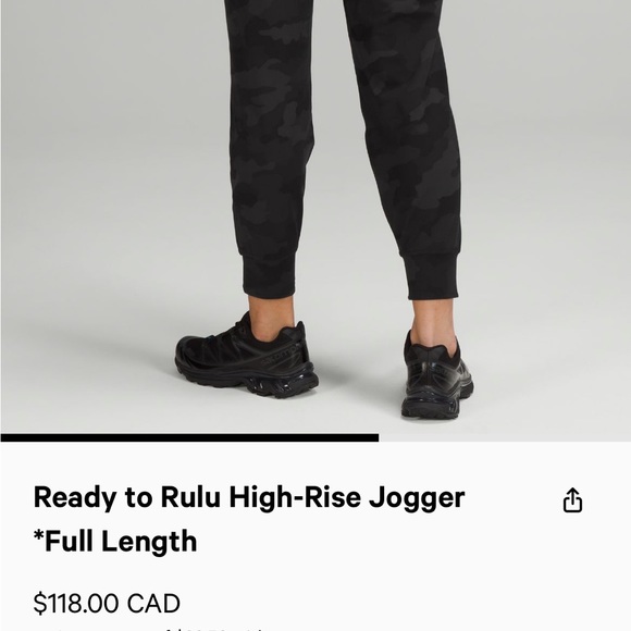 Lululemon Jogger - Picture 5 of 6